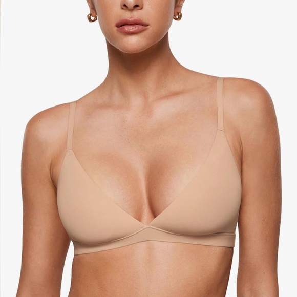 Other - NWT Inbarely Triangle Bralette Plunge Unlined Seamless Bra